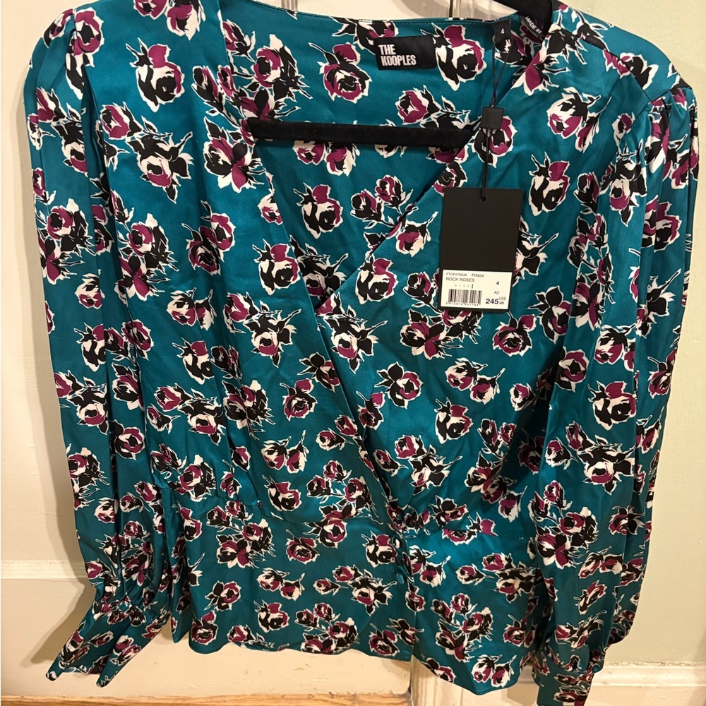 NWT The Kooples Floral Top